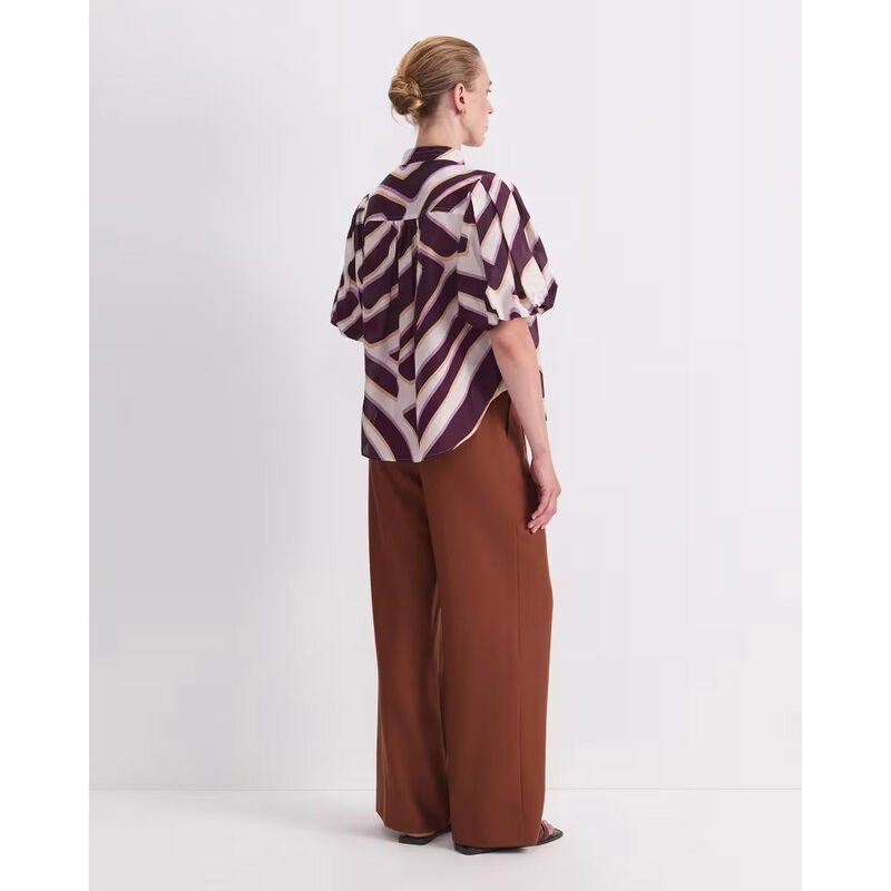 Sportscraft Penny SS Cotton/Silk Blouse image number 1